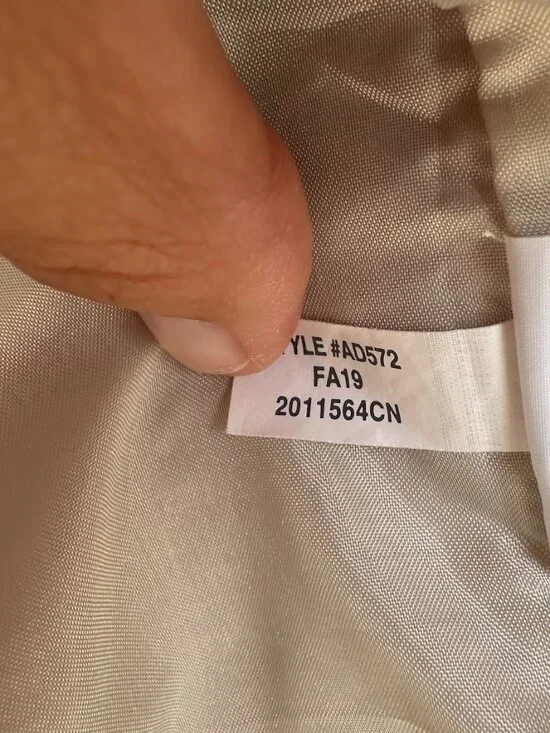 Madewell Sherpa Fleece Snap Jacket Womens Small Ivory Faux Shearling Coat - Picture 8 of 12